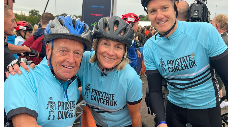 Danny Mckay, Louise Minchin And Dan Walker At Tour De 4